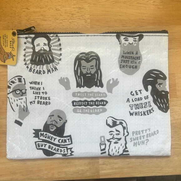 NWT Blue Q 15-piece coin purse/pencil case/pouch set, mixed designs - Picture 7 of 15